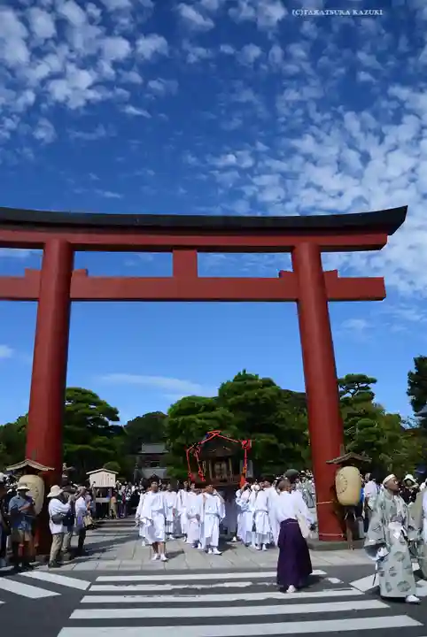 鶴岡八幡宮のお祭り