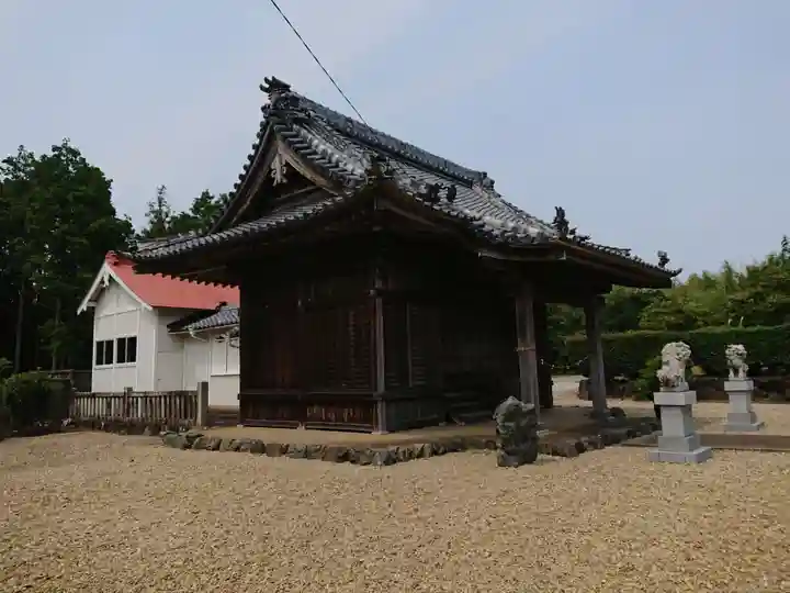 雷電神社の本殿・本堂