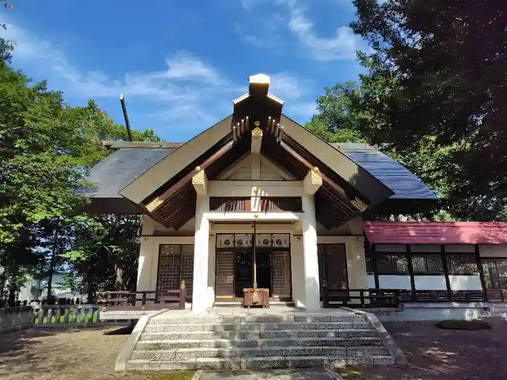 妹背牛神社の本殿・本堂