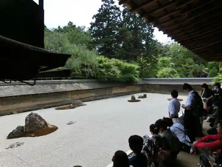 龍安寺の庭園