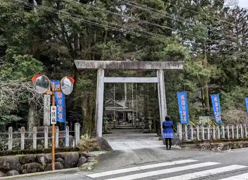 賀毛神社の鳥居