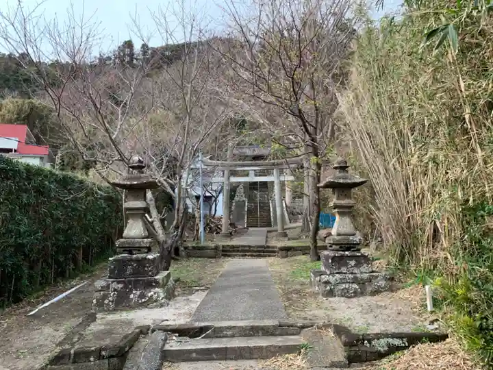 熊野神社の鳥居