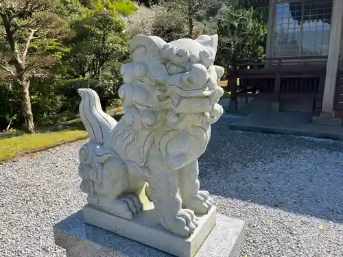 海宮神社の狛犬