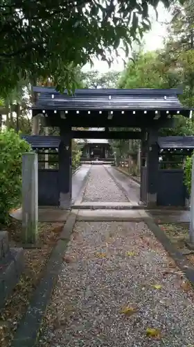 天神神社（伊久良河宮 天神宮）の山門・神門