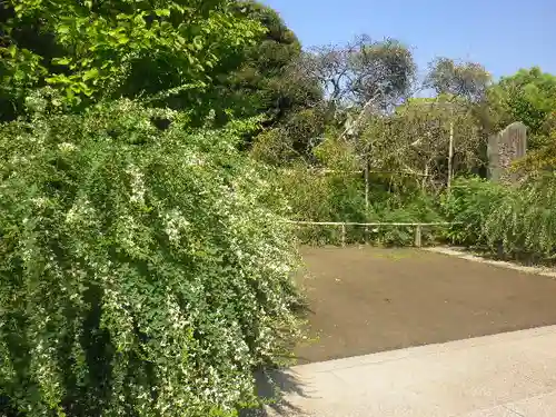 宝戒寺の庭園