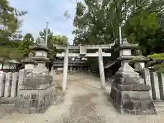 甲斐神社の鳥居