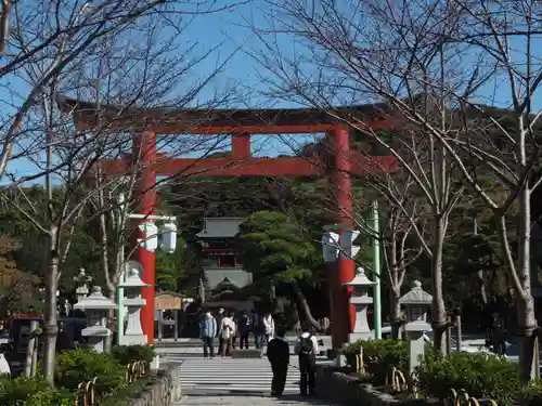 鶴岡八幡宮の鳥居