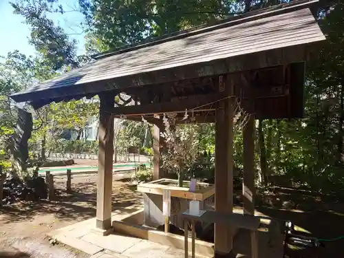 赤坂氷川神社の手水舎
