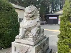 唐松神社の狛犬