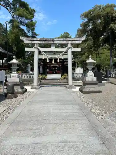 玉村八幡宮の鳥居