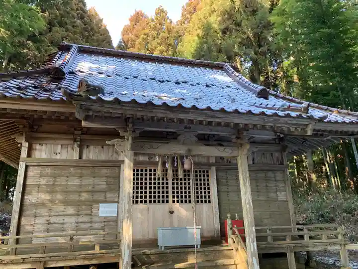 鹿島神社の本殿・本堂