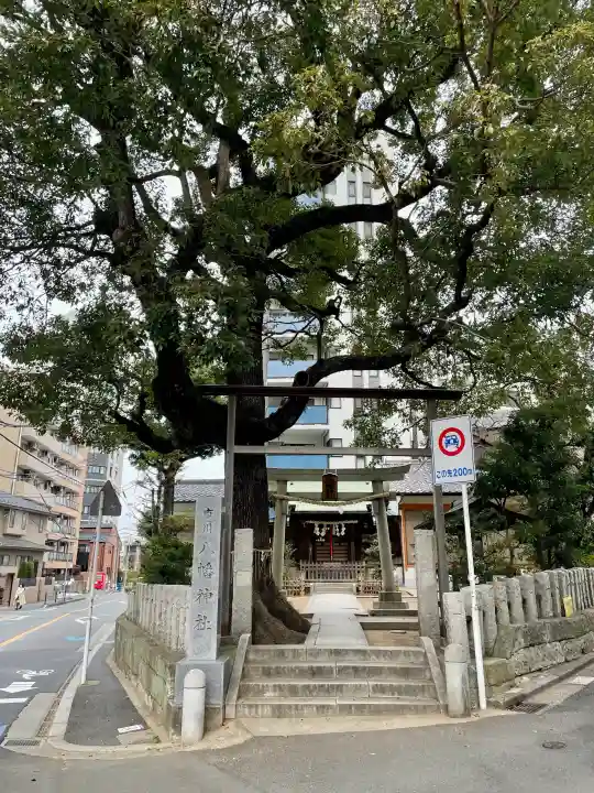 八幡神社の{uncategorized: "未分類", other: "その他", undefined: "問題あり", building: "その他建物", grave: "お墓", sacred_gate: "鳥居", guardian: "狛犬", statue: "像", buddha: "仏像", history: "歴史", nature: "自然", garden: "庭園", animal: "動物", pagoda: "塔", temizu: "手水舎", mountain_gate: "山門・神門", sanctuary: "本殿・本堂", subordinate: "末社・摂社", art: "芸術", scenery: "景色", jizo: "地蔵", ema: "絵馬", goshuin: "御朱印", omikuji: "おみくじ", items: "授与品その他", amulet: "お守り", goshuincho: "御朱印帳", eats: "食事", festival: "お祭り", votive_dance: "神楽", shichigosan: "七五三参", wedding: "結婚式", experience: "体験その他", initially: "初詣", around: "周辺", anti_infection: "感染症対策"}