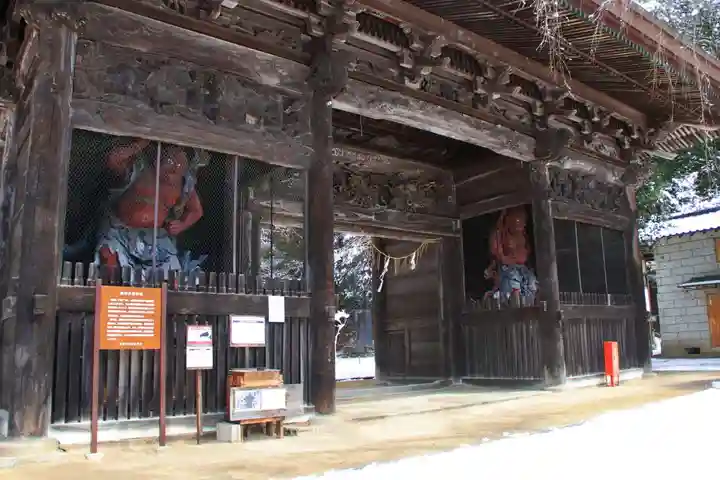 田村大元神社の山門・神門