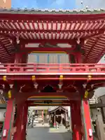 袋町お聖天 福生院の山門・神門