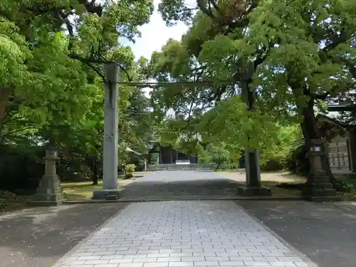 名和神社の鳥居