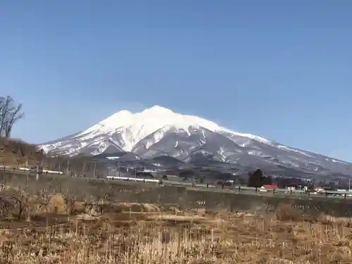 岩木山神社の景色