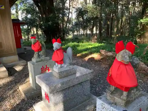 息栖神社の狛犬