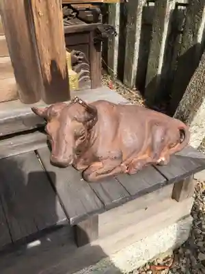 針綱神社の狛犬