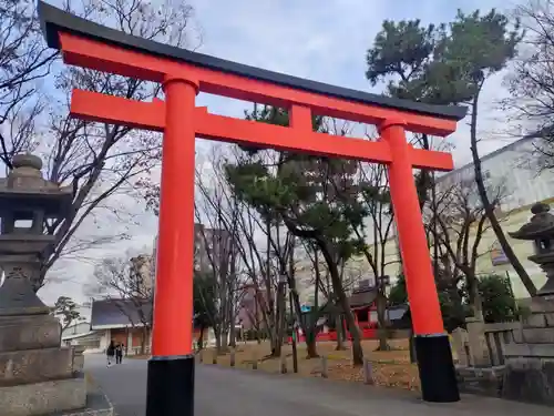 伏見稲荷大社御旅所の鳥居