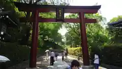 根津神社の鳥居