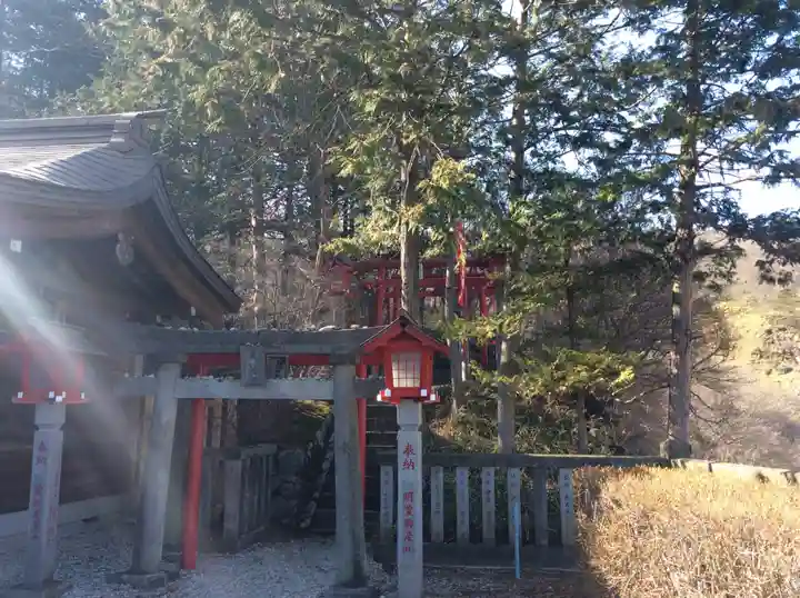那須温泉神社の鳥居