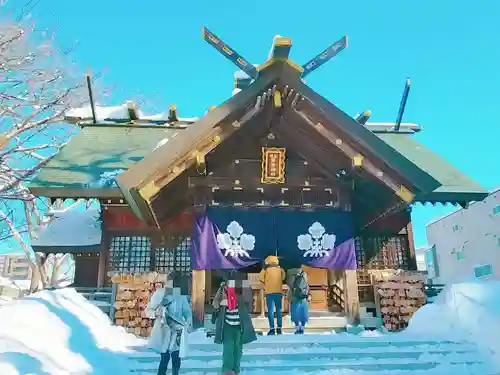 札幌諏訪神社の本殿・本堂