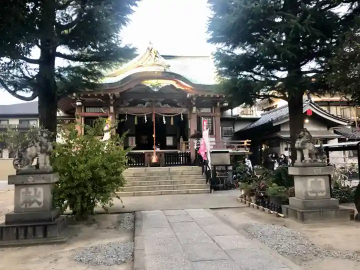 今戸神社の本殿・本堂