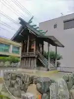 富田忠魂社の本殿・本堂