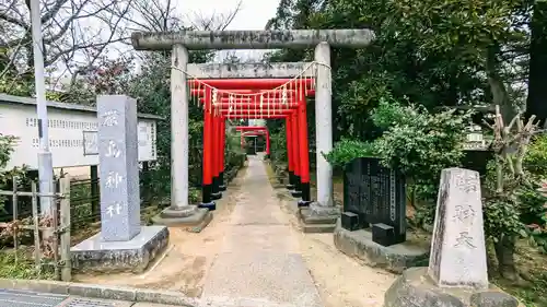 厳嶋神社の鳥居