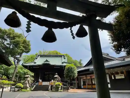 狭山八幡神社の鳥居