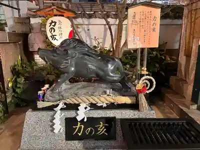 摩利支天 徳大寺の狛犬