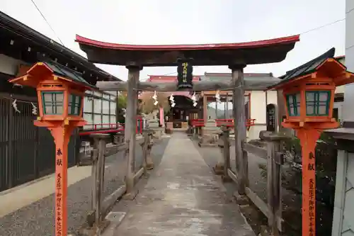 大鏑神社の鳥居