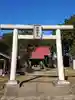 諏訪神社の鳥居