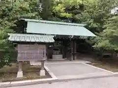 石川護國神社の手水