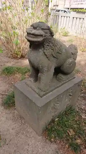 越谷香取神社の狛犬