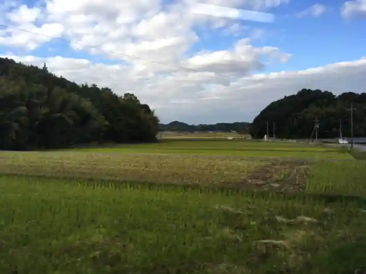 赤猪岩神社の周辺