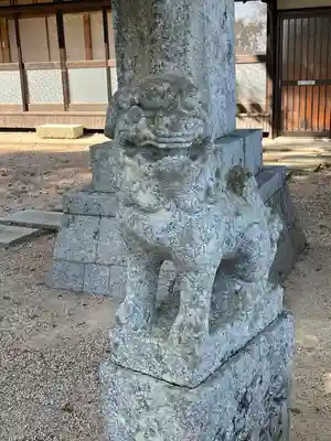 宇部八幡神社の狛犬