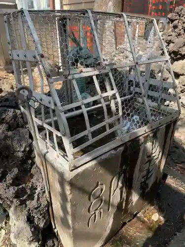 花園神社の手水舎