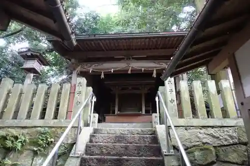 龍間神社の本殿