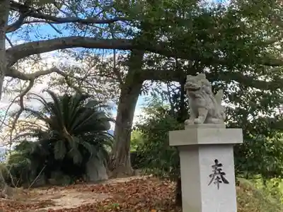 古和気神社の狛犬