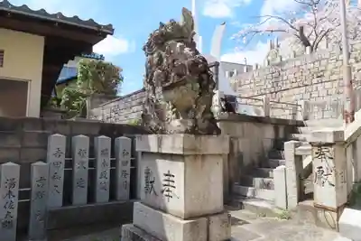 熊野神社の狛犬