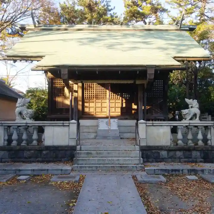 鹿島神社の本殿・本堂