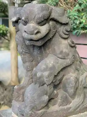太田杉山神社・横濱水天宮の狛犬