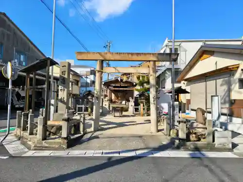 一目連神社（西鍋屋町）の鳥居