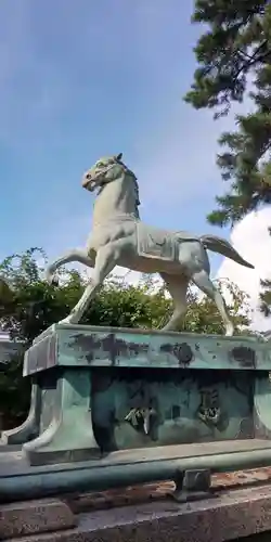 龍城神社の狛犬