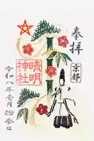 晴明神社の御朱印