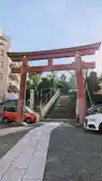 白金氷川神社の鳥居