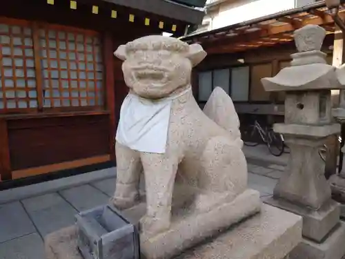 厄除の宮　駒林神社の狛犬