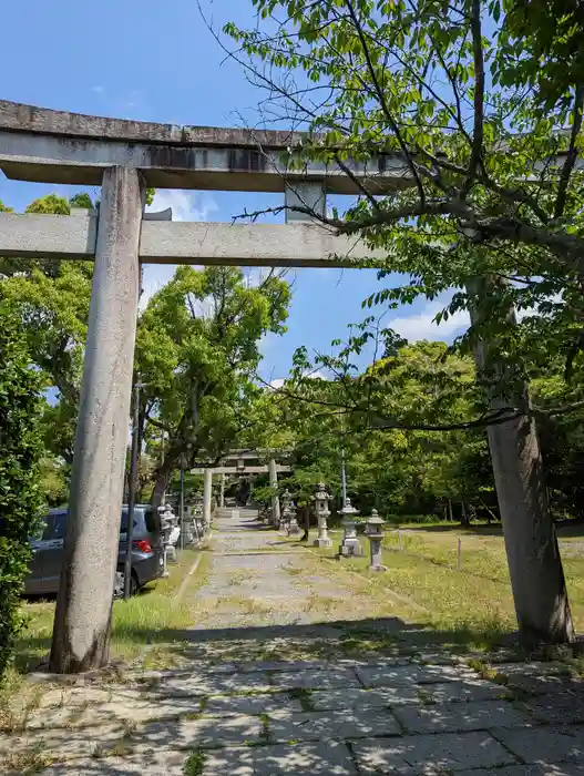 三宅八幡宮の鳥居