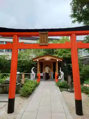 蛇窪神社の鳥居